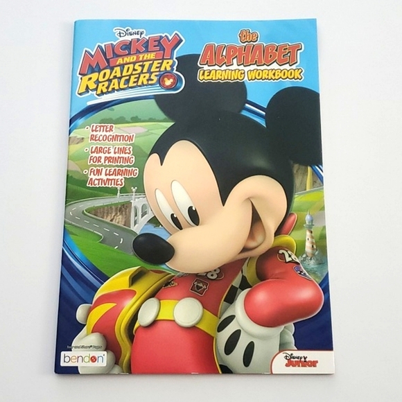 Disney Jr Educational 3 Workbooks Colors & Shapes, Alphabet Numbers & Counting - Picture 6 of 13